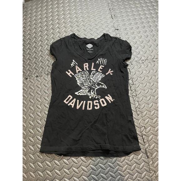 Harley Davidson Y2K Womens Lot of 4 Bundle T Shirts Biker Motorcycle Size S/M - Picture 5 of 12